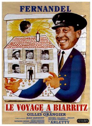 Le voyage &agrave; Biarritz - French Movie Poster (thumbnail)