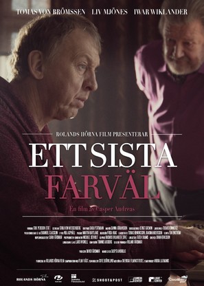 Ett sista farv&auml;l - Swedish Movie Poster (thumbnail)