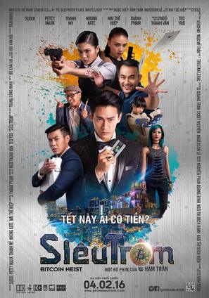 Bitcoins Heist - Vietnamese Movie Poster (thumbnail)