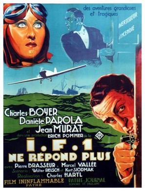 I.F.1 ne r&eacute;pond plus - French Movie Poster (thumbnail)