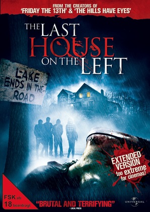 The Last House on the Left - German DVD movie cover (thumbnail)