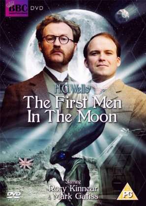 The First Men in the Moon - British DVD movie cover (thumbnail)