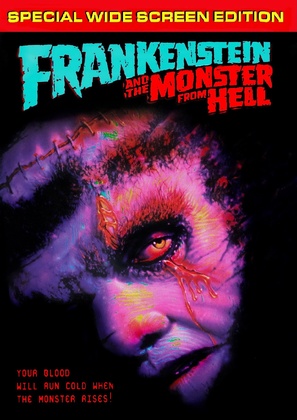 Frankenstein and the Monster from Hell - DVD movie cover (thumbnail)