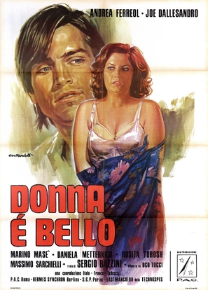 Donna &egrave; bello - Italian Movie Poster (thumbnail)
