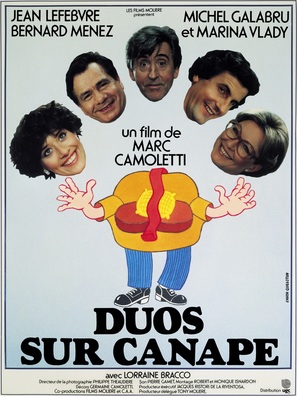 Duos sur canap&eacute; - French Movie Poster (thumbnail)