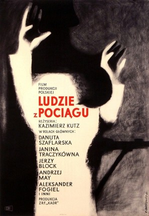 Ludzie z pociagu - Polish Movie Poster (thumbnail)