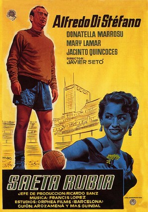 Saeta rubia - Spanish Movie Poster (thumbnail)