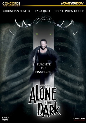 Alone in the Dark - German DVD movie cover (thumbnail)