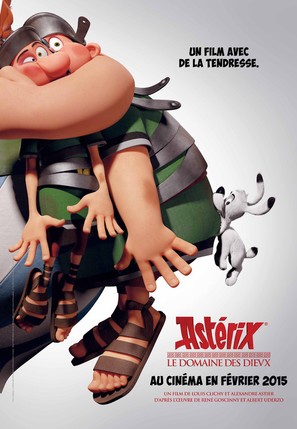 Ast&eacute;rix: Le domaine des dieux - French Movie Poster (thumbnail)