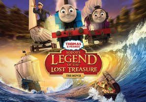 Thomas &amp; Friends: Sodor&#039;s Legend of the Lost Treasure - British Movie Poster (thumbnail)