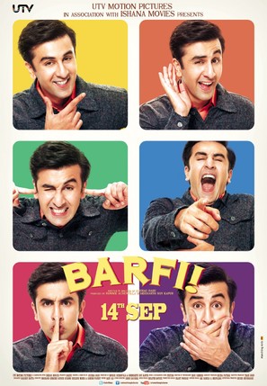 Barfi! - Indian Movie Poster (thumbnail)