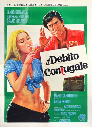 Il debito coniugale - Italian Movie Poster (thumbnail)