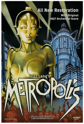 Metropolis - Re-release movie poster (thumbnail)