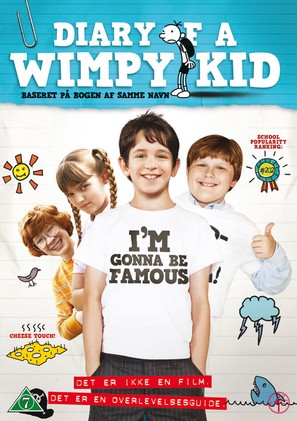 Diary of a Wimpy Kid - Danish DVD movie cover (thumbnail)