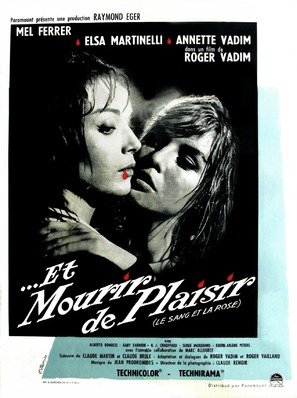 Et mourir de plaisir - French Movie Poster (thumbnail)