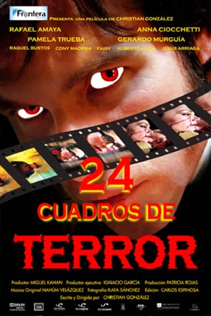 24 cuadros de terror - Mexican Movie Poster (thumbnail)