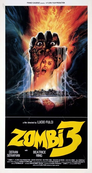 Zombi 3 - Italian Movie Poster (thumbnail)