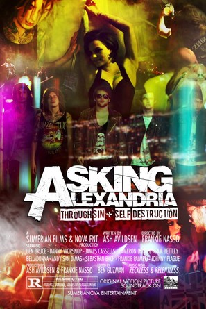 Asking Alexandria: Through Sin and Self-Destruction - Movie Poster (thumbnail)