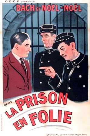 La prison en folie - French Movie Poster (thumbnail)