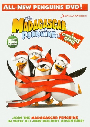The Madagascar Penguins in: A Christmas Caper - DVD movie cover (thumbnail)