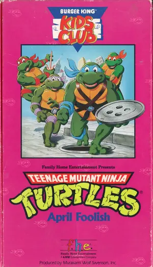 &quot;Teenage Mutant Ninja Turtles&quot; - VHS movie cover (thumbnail)