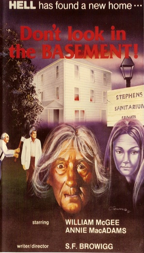 Don&#039;t Look in the Basement - VHS movie cover (thumbnail)