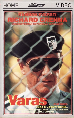 Thief - Finnish VHS movie cover (thumbnail)