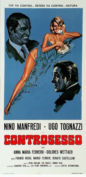 Controsesso - Italian Movie Poster (thumbnail)