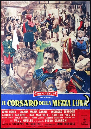 Il corsaro della mezzaluna - Italian Movie Poster (thumbnail)