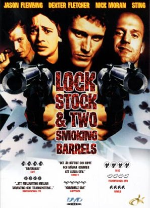 Lock Stock And Two Smoking Barrels - Swedish Movie Cover (thumbnail)