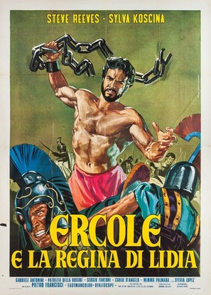 Ercole e la regina di Lidia - Italian Movie Poster (thumbnail)