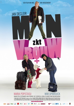 Man zkt vrouw - Belgian Movie Poster (thumbnail)