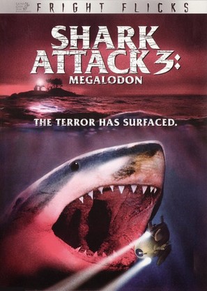 Shark Attack 3: Megalodon - DVD movie cover (thumbnail)