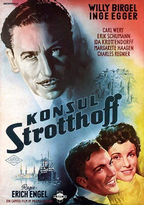 Konsul Strotthoff - German Movie Poster (thumbnail)