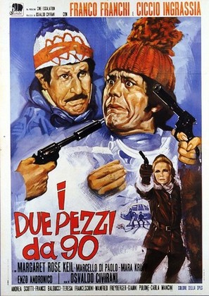 I due pezzi da novanta - Italian Movie Poster (thumbnail)