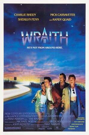The Wraith - Theatrical movie poster (thumbnail)
