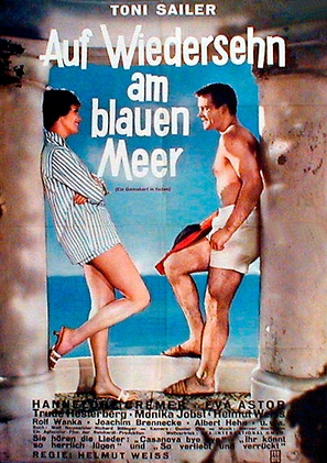 Auf Wiedersehen am blauen Meer - German Movie Poster (thumbnail)