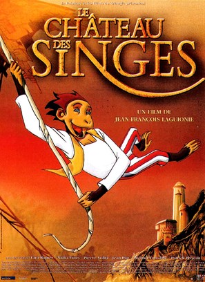 Le ch&acirc;teau des singes - French Movie Poster (thumbnail)