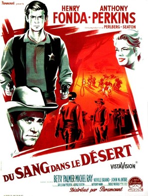 The Tin Star - French Movie Poster (thumbnail)