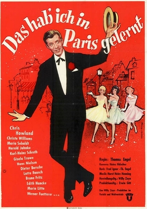 Das hab ich in Paris gelernt - German Movie Poster (thumbnail)