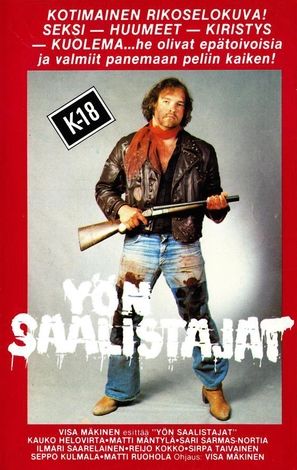 Y&ouml;n saalistajat - Finnish Movie Cover (thumbnail)