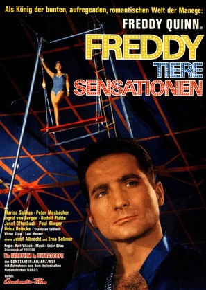 Freddy, Tiere, Sensationen - German Movie Poster (thumbnail)
