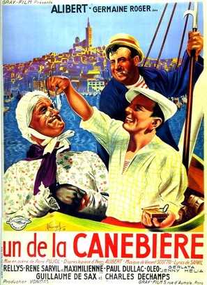 Un de la Canebi&egrave;re - French Movie Poster (thumbnail)