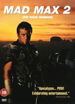 Mad Max 2 - British DVD movie cover (thumbnail)