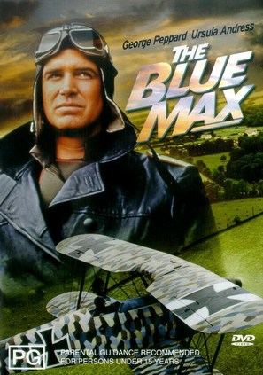 The Blue Max - Australian DVD movie cover (thumbnail)