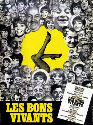 Les bons vivants - French Movie Poster (thumbnail)