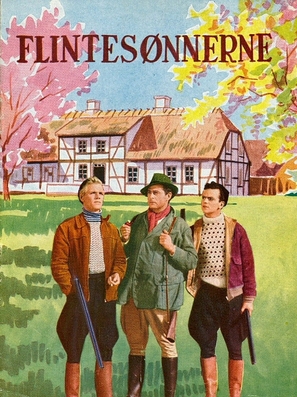 Flintes&oslash;nnerne - Danish Movie Poster (thumbnail)