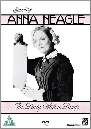 The Lady with a Lamp - British DVD movie cover (thumbnail)