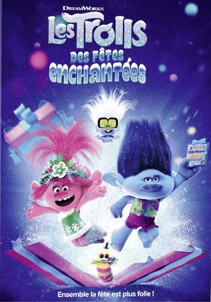 Trolls Holiday in Harmony - French DVD movie cover (thumbnail)