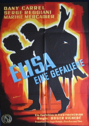 &Eacute;lisa - German Movie Poster (thumbnail)